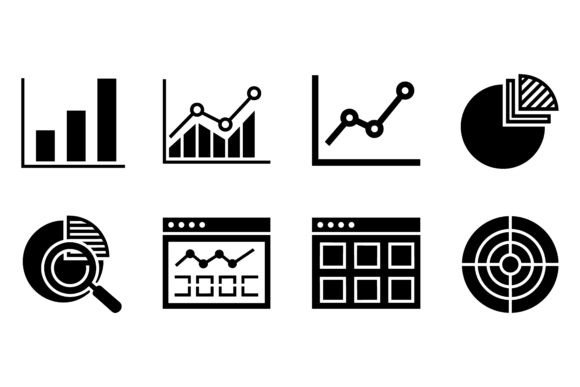 Business Infographic Graphs Charts Set