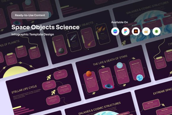 Space Science Data Infographic