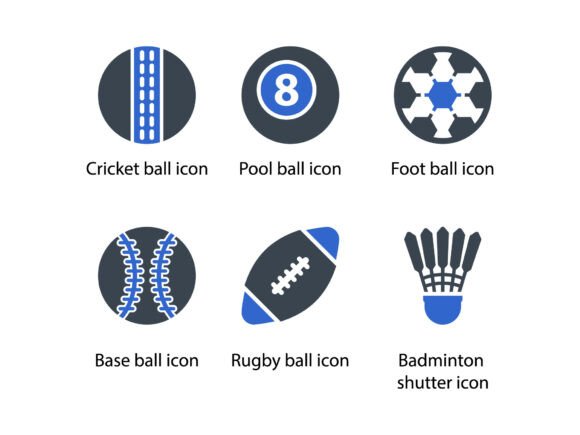 Sports Icon Set 1: A Versatile Visual Foundation for Designers and Communicators