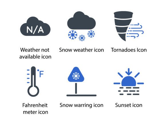 Weather Icon Set 4