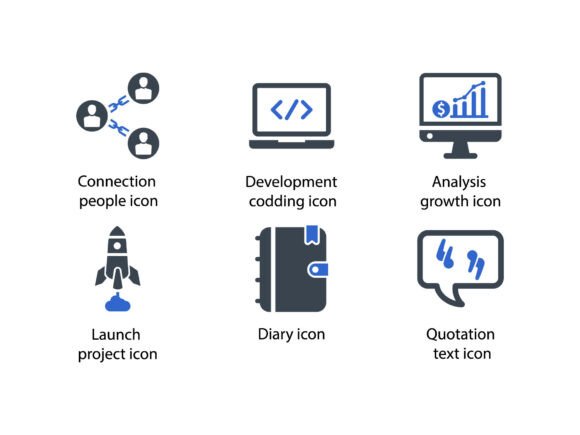 Web Marketing Icon Set 2: Precision Glyph Icons for Modern Design Workflows