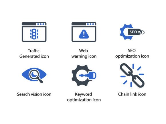 Web Marketing Icon Set 5: Precision Glyph Icons for Real Projects