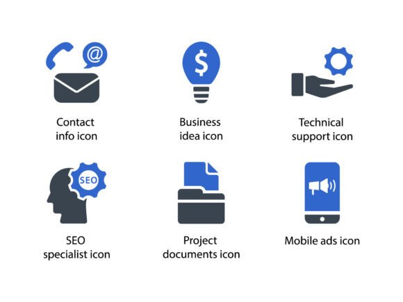 Web Marketing Icon Set 8